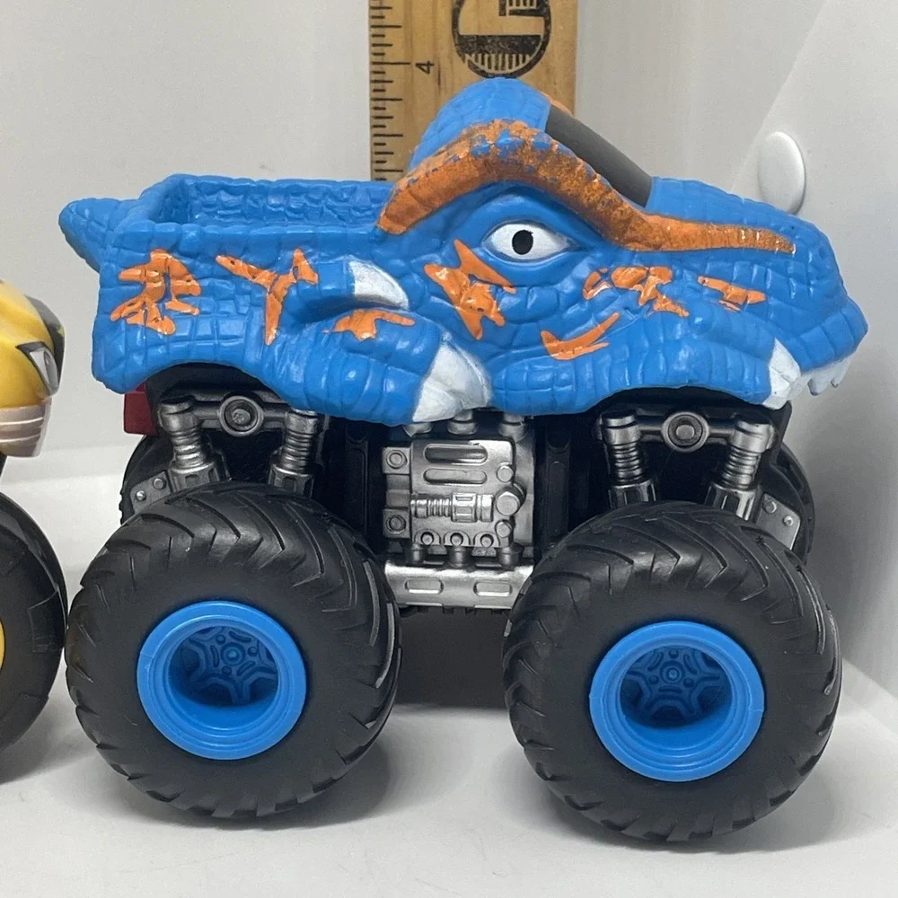 Lot Of 3 Toys Slam And Go Push Truck Toy Car Used